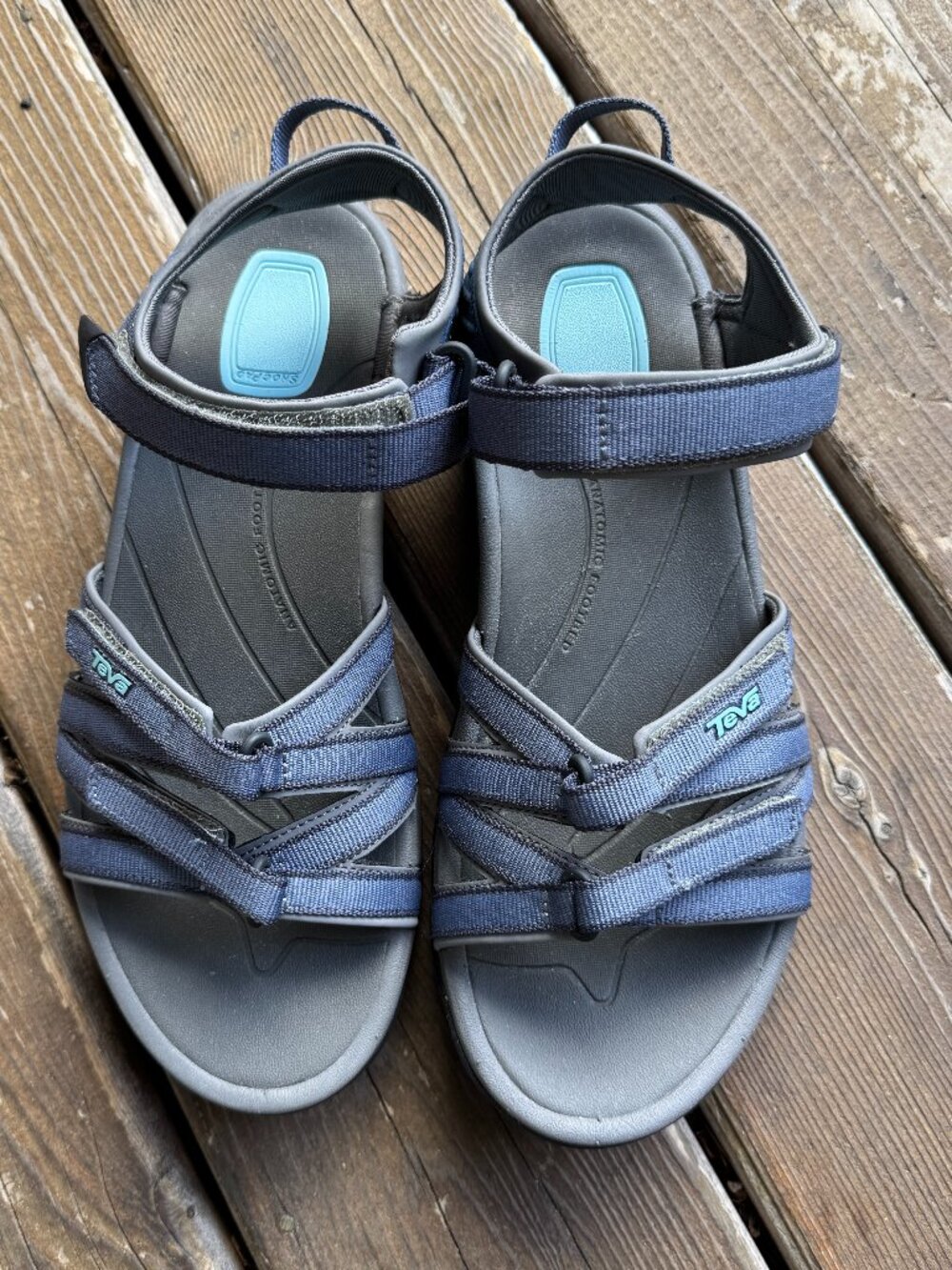 EUC Teva Tirra Comfy Adjustable Sandals in Women's US 10/EU 41